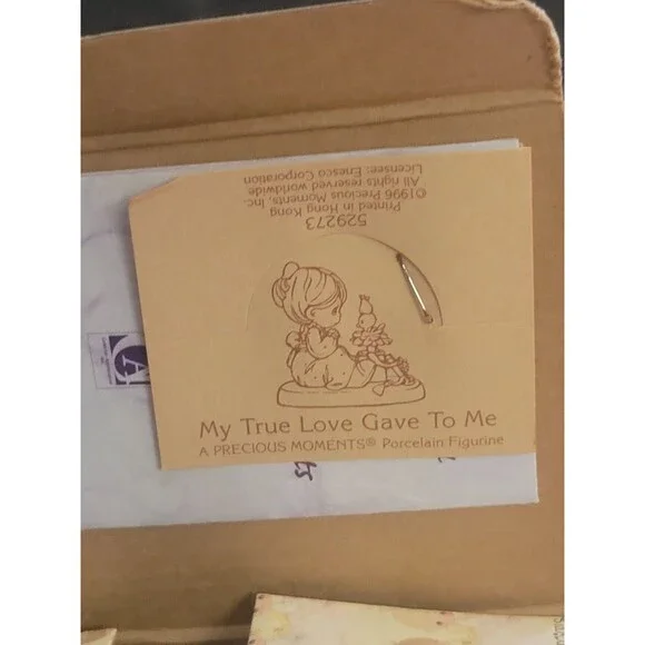 Precious Moments  "My True Love Gave to Me"  Ornament 1998 NIB - Picture 8 of 10